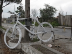 Geisterfahrrad in Riobamba