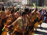 La Paz: Bunter Umzug am Tag der Unabhaengigkeit.