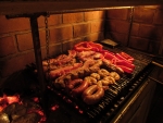 Letztes argentinisches asado.
