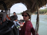 Uebersetzen ueber den Rio Usumacinta