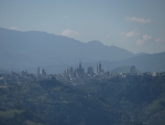 Manizales in Blau.