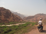 Beginn der Quebrada de Cafayate.