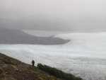 Ueberm gigantischen Gletscher Grey. 
