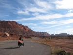 Auf dem Weg zum Capitol Canyon